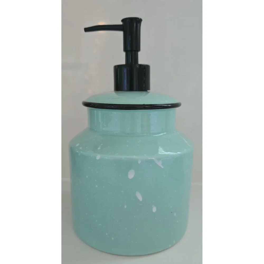 Young's Incorporated‎ Home Is Where You Set Up Camp Ceramic Soap Dispenser Large